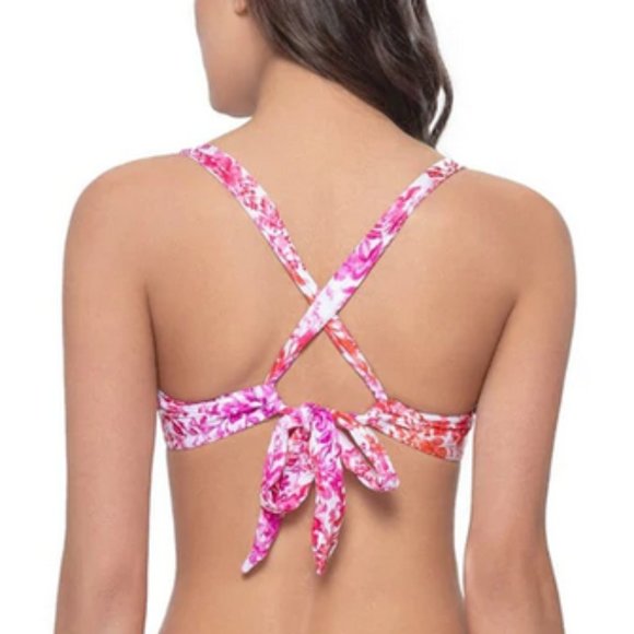 PQ Swim Azalea Perla Halter Top and Full bottom Size M - Picture 4 of 15